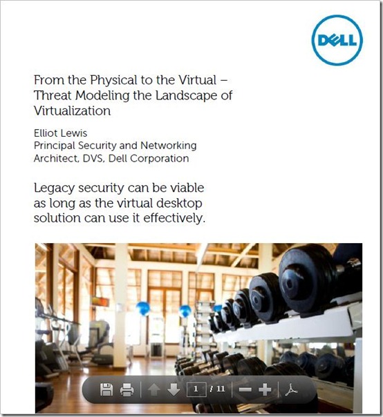 From the Physical to the Virtual - Threat Modeling the Landscape of Virtualization